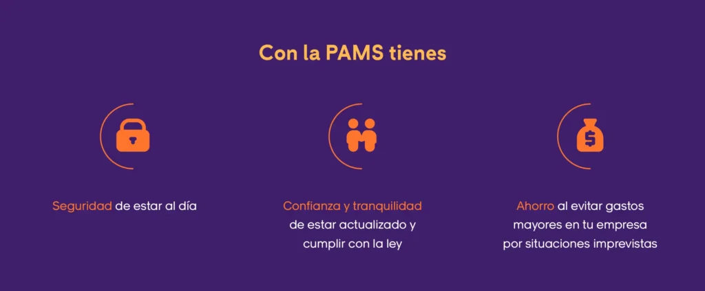 Beneficios de contar con la PAMS 2025
