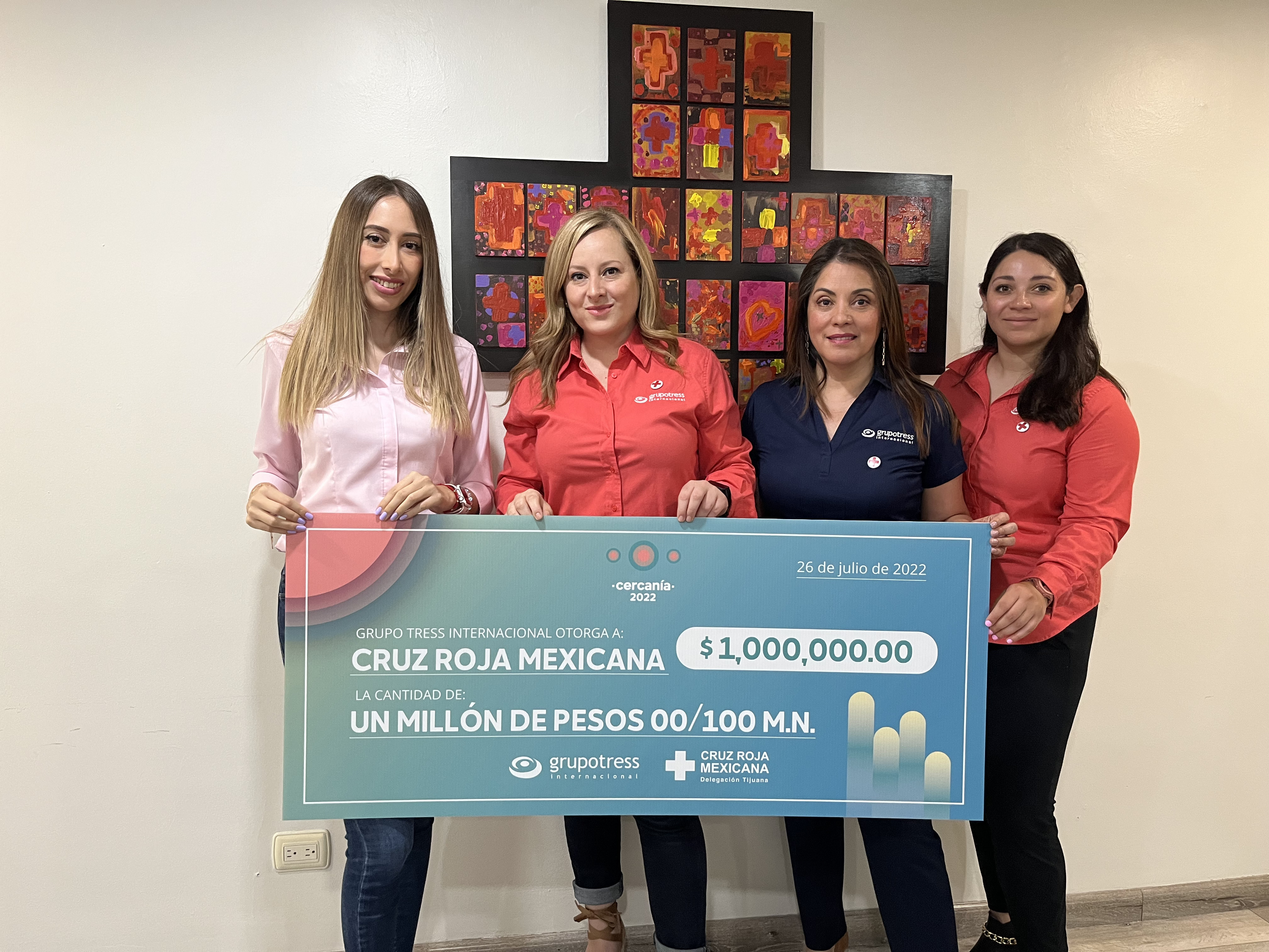 Donativo a Cruz Roja 1