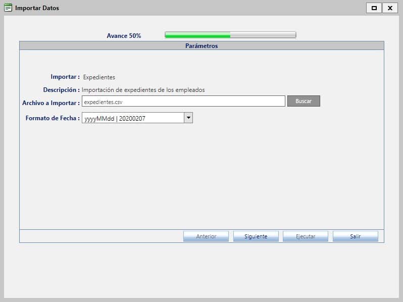 seleccionaremos el formato de fecha correspondiente