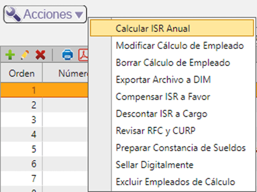calcular ISR anual
