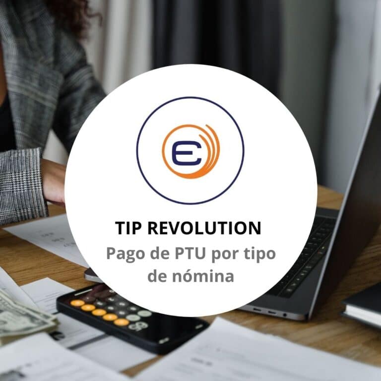 Repoarto de utilidades y pago de PTU por tipo de nómina