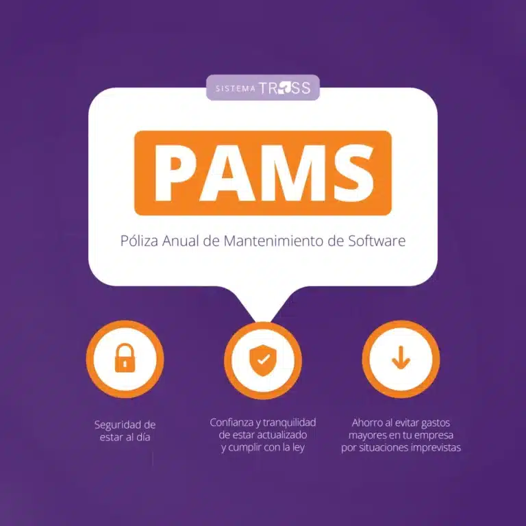 Conoce sobre la PAMS | Póliza Anual de Mantenimiento de Software, su importancia y porque deberías contar con ella.